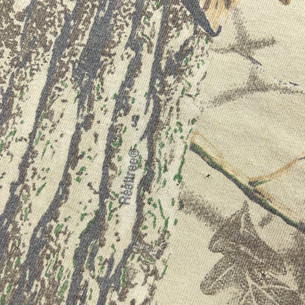 Vintage Trebark Camo Shirt Men 3XL Long Sleeve 90s Y2K USA Jerzees Faded Grunge - Picture 6 of 15